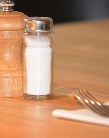 Salt på bordet